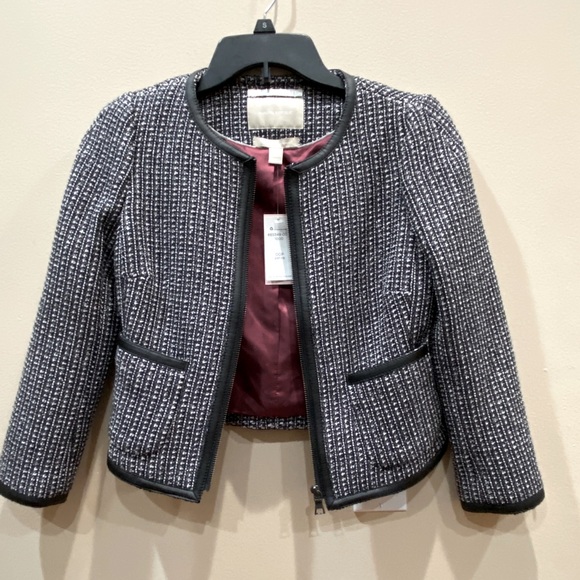 Banana Republic Italian fabric tweed jacket. - Picture 1 of 7